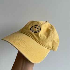 Yellow Smiley Face Baseball Cap